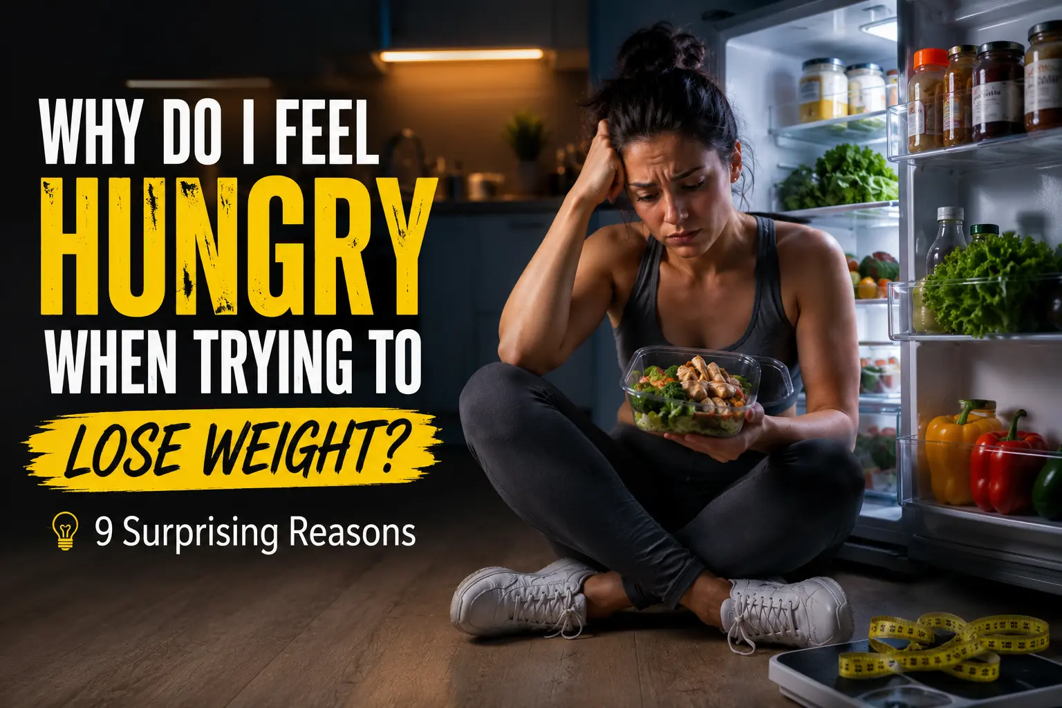 why do I feel hungry when trying to lose weight