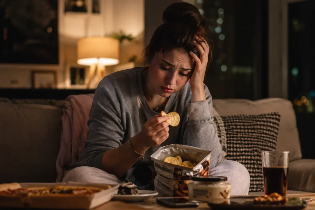 emotional eating while trying to lose weight