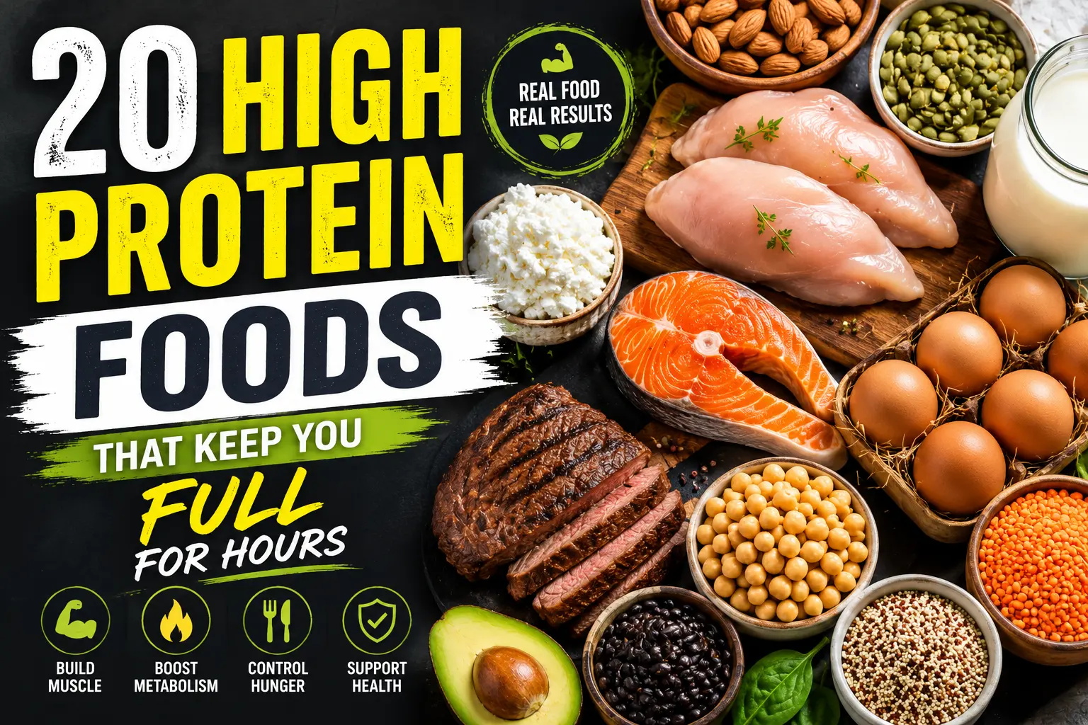 High protein food list