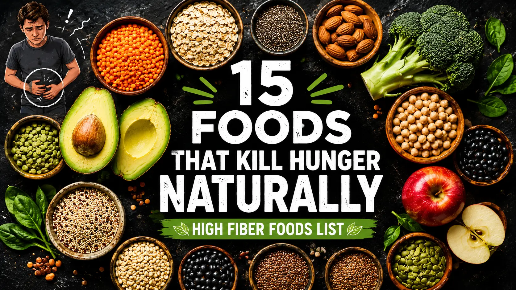 high fiber foods list