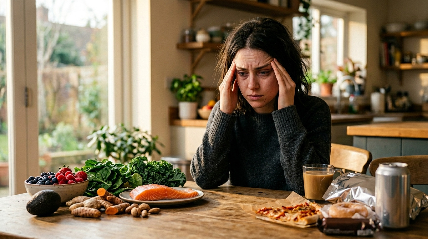 Signs of an inflamed body and foods that help reduce inflammation naturally