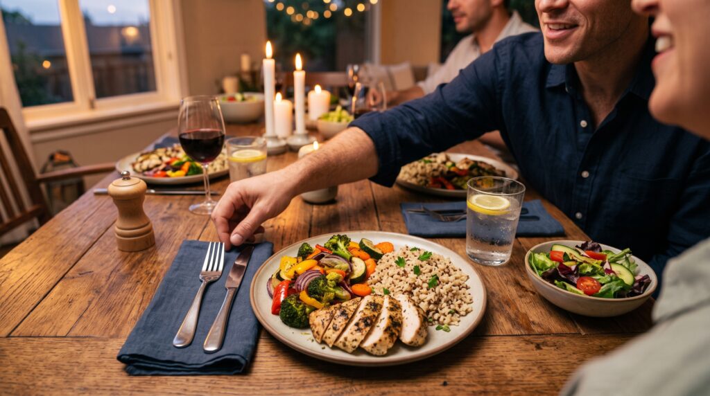 Simple habits can help you slow down while eating.