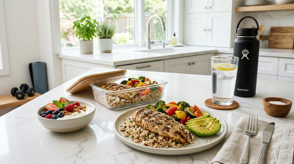 Balanced nutrition supports better exercise performance