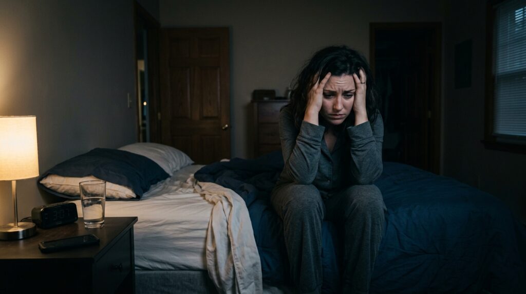 Circadian rhythm explaining why you wake up at 3am