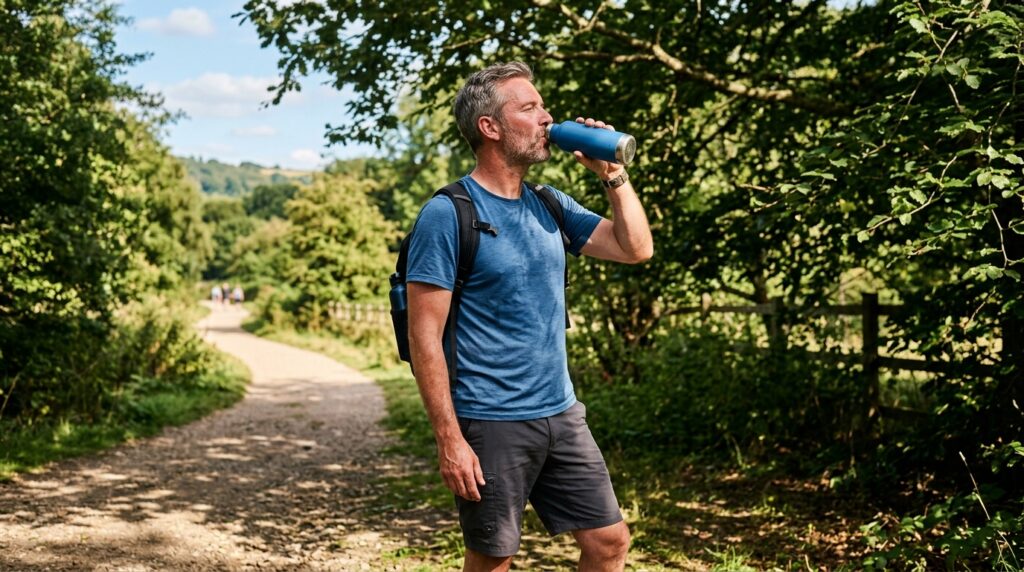 Walking in hot weather can make you feel more tired
