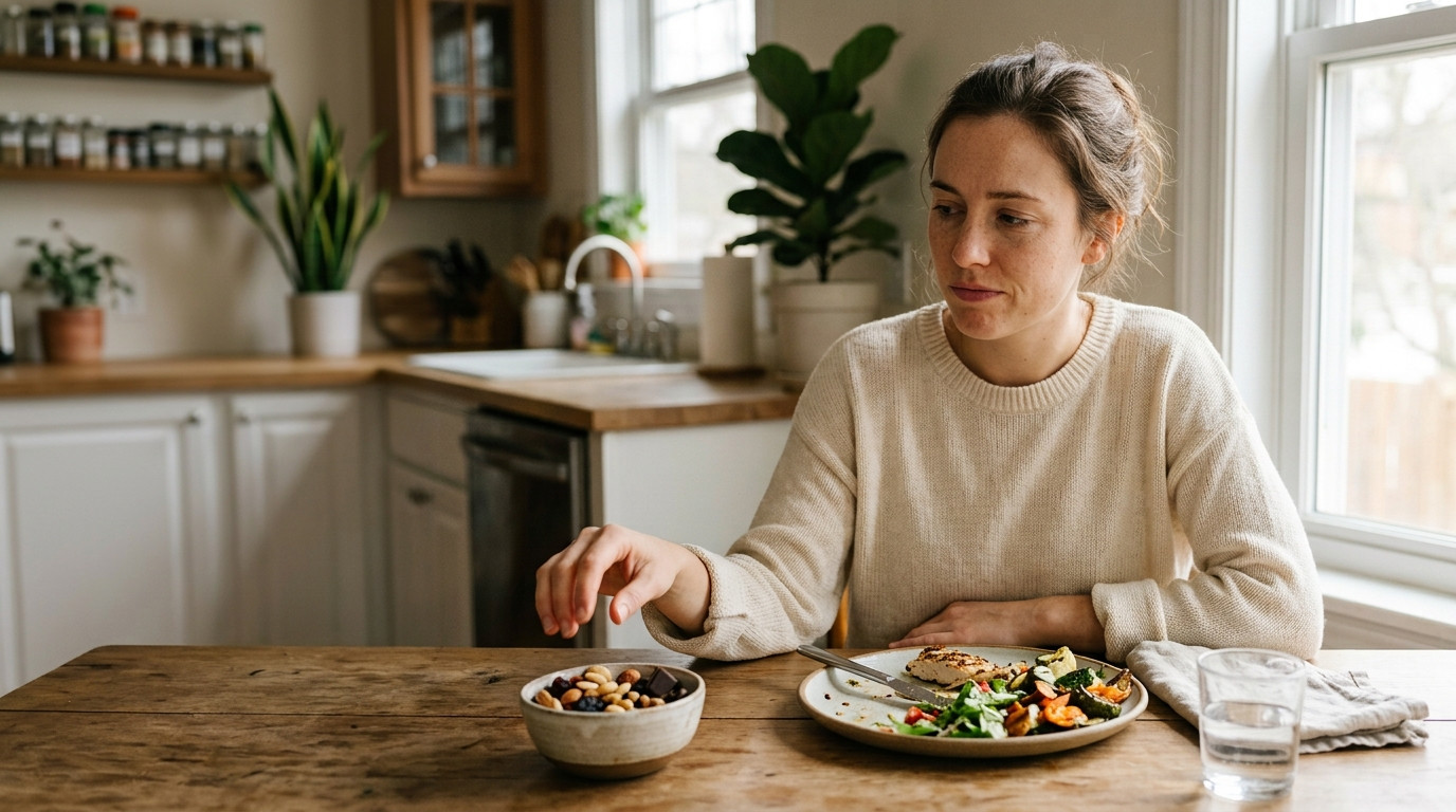 Eating when not hungry and its effect on weight loss