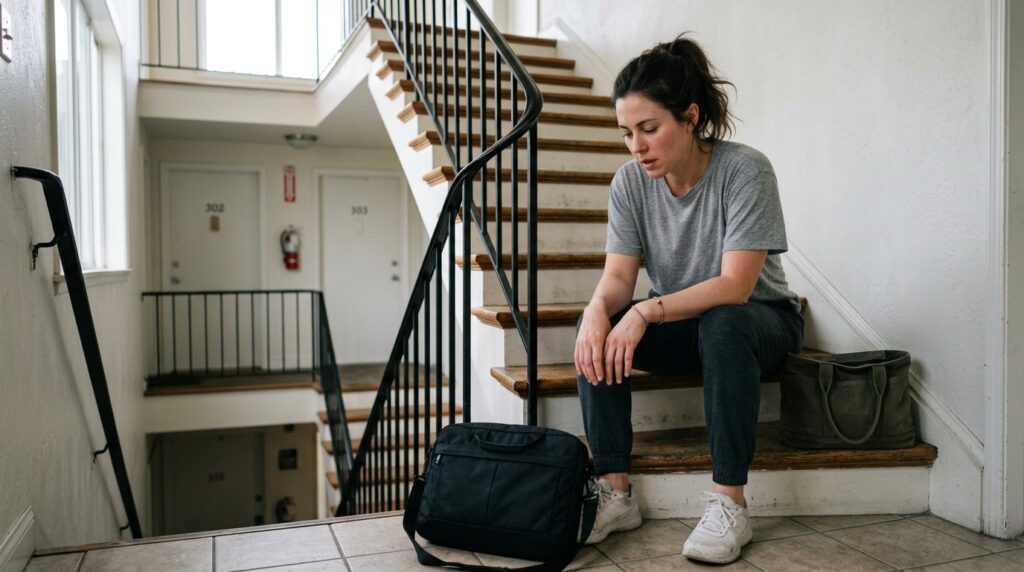 weak legs when climbing stairs