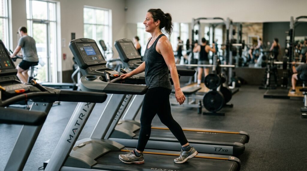 Cooling down after exercise to reduce dizziness
