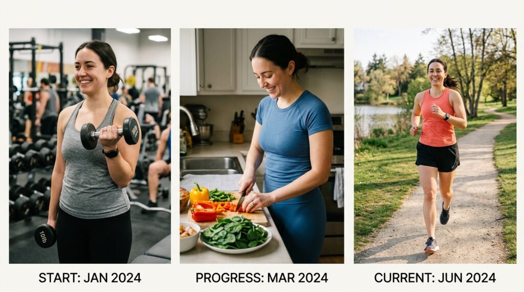 belly fat changes during weight loss